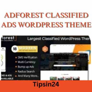 AdForest Classified Ads WordPress Theme