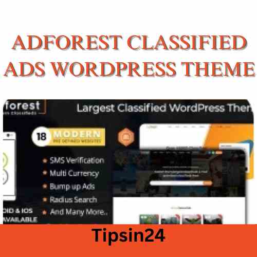 AdForest Classified Ads WordPress Theme