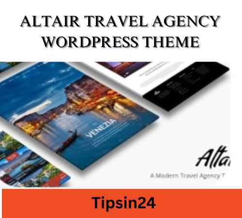 Altair Travel Agency WordPress Theme