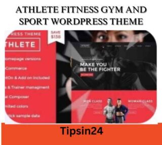 Athlete Fitness Gym and Sport WordPress Theme