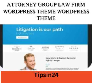 Attorney Group Law Firm WordPress theme WordPress Theme