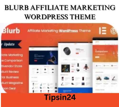 Blurb Affiliate Marketing WordPress Theme