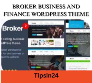 Broker Business and Finance WordPress Theme