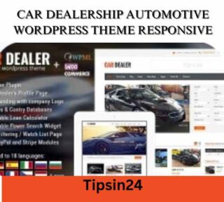 Car Dealership Automotive WordPress Theme Responsive