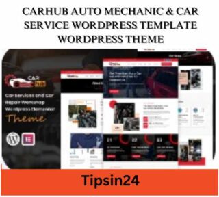 CarHub Auto Mechanic & Car Service WordPress Template WordPress Theme