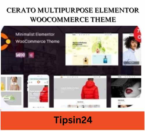 Cerato Multipurpose Elementor WooCommerce Theme