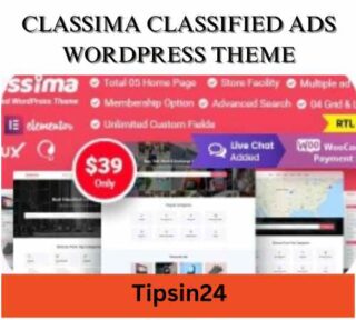 Classima Classified Ads WordPress Theme