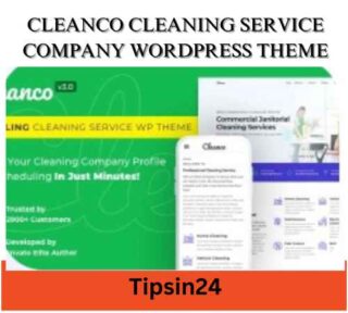 Cleanco Cleaning Service Company WordPress Theme