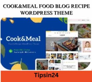 Cook&Meal Food Blog Recipe WordPress Theme