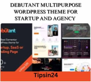 Debutant Multipurpose WordPress theme for Startup and Agency