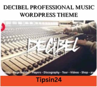 Decibel Professional Music WordPress Theme