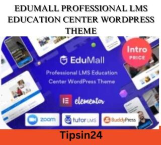 EduMall Professional LMS Education Center WordPress Theme