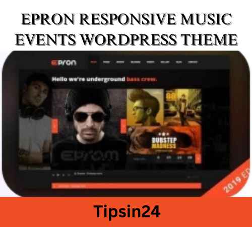 Epron Responsive Music Events WordPress Theme