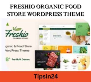 Freshio Organic Food Store WordPress Theme