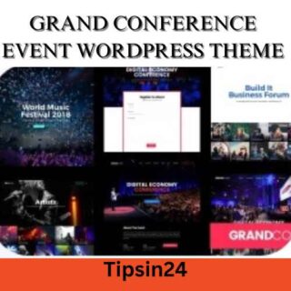 Grand Conference Event WordPress theme