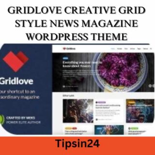 Gridlove Creative Grid Style News Magazine WordPress Theme