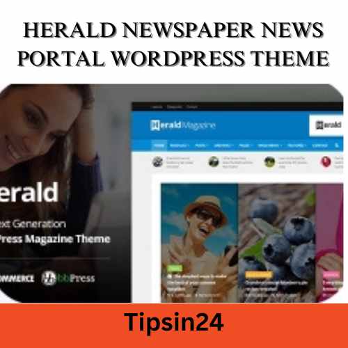 Herald Newspaper News Portal WordPress Theme