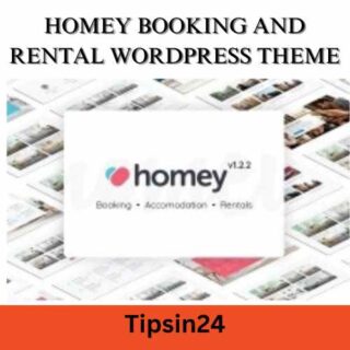 Homey Booking and Rental WordPress Theme