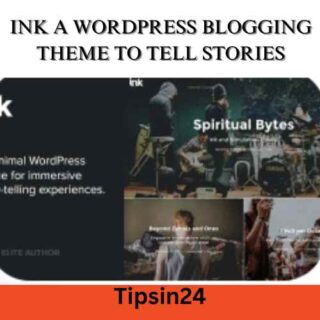 Ink A WordPress Blogging theme to tell Stories