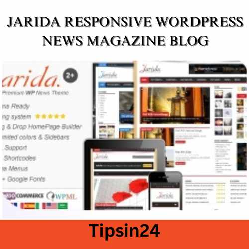 Jarida Responsive WordPress News Magazine Blog