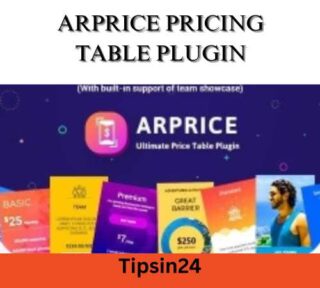 ARPrice Pricing Table Plugin