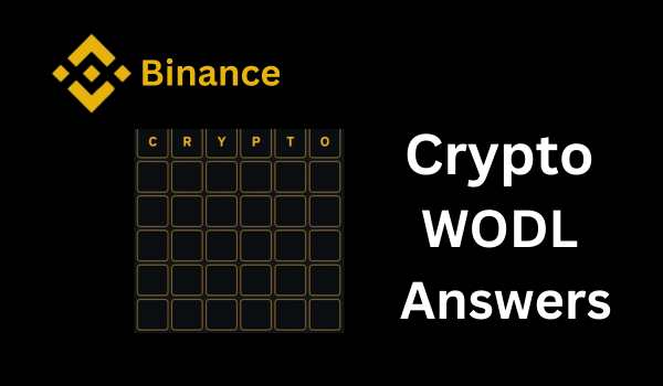 Binance Crypto WODL Answers