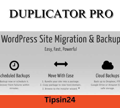 Duplicator Pro plugin