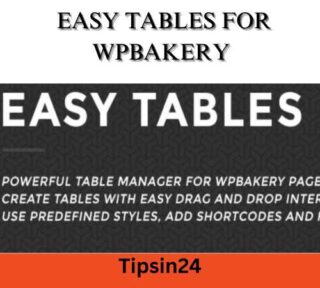 Easy Tables