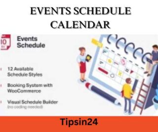 Events Schedule Calendar