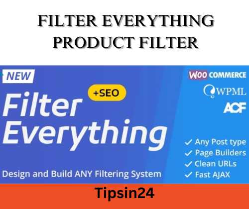 Filter Everything Product Filter plugin