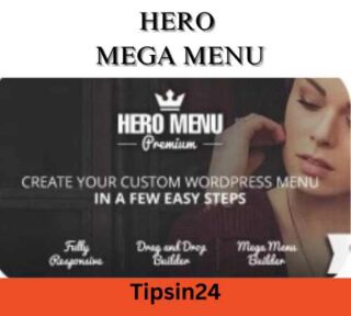 Hero WordPress Mega Menu