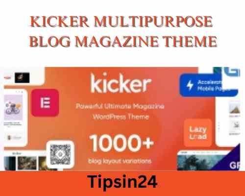 Kicker Multipurpose Blog Magazine WordPress Theme