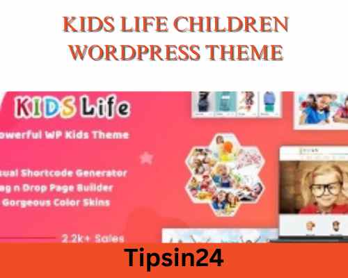 Kids Life Children WordPress Theme