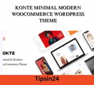 Konte Minimal Modern WooCommerce WordPress Theme