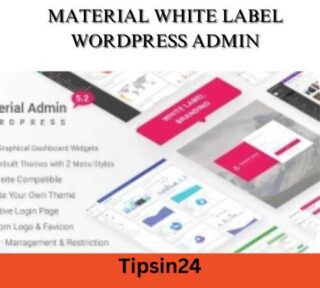 Material White Label WordPress Admin