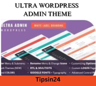 Ultra WordPress Admin