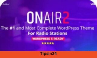 Onair2 Radio Station WordPress Theme