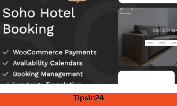 Soho Hotel Booking Calendar For WordPress - 1