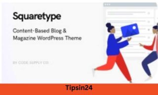 Squaretype Modern Blog WordPress Theme