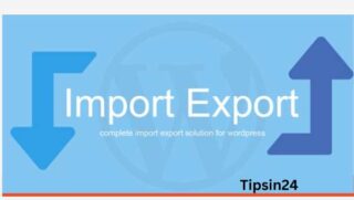 WP Import Export